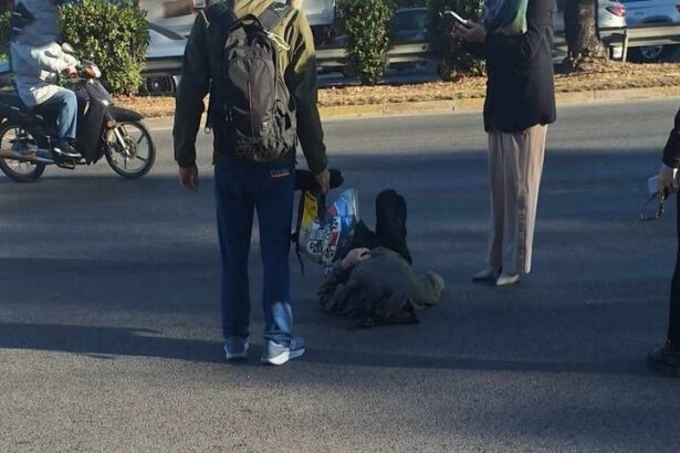 Τραυματισμός πεζού στο φανάρι του ΨΝΑ 15
