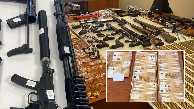 Οπλοστάσια και μεγάλες ποσότητες εκρηκτικών σε σπίτια και αποθήκες σε Μάνδρα και Ασπρόπυργο 1