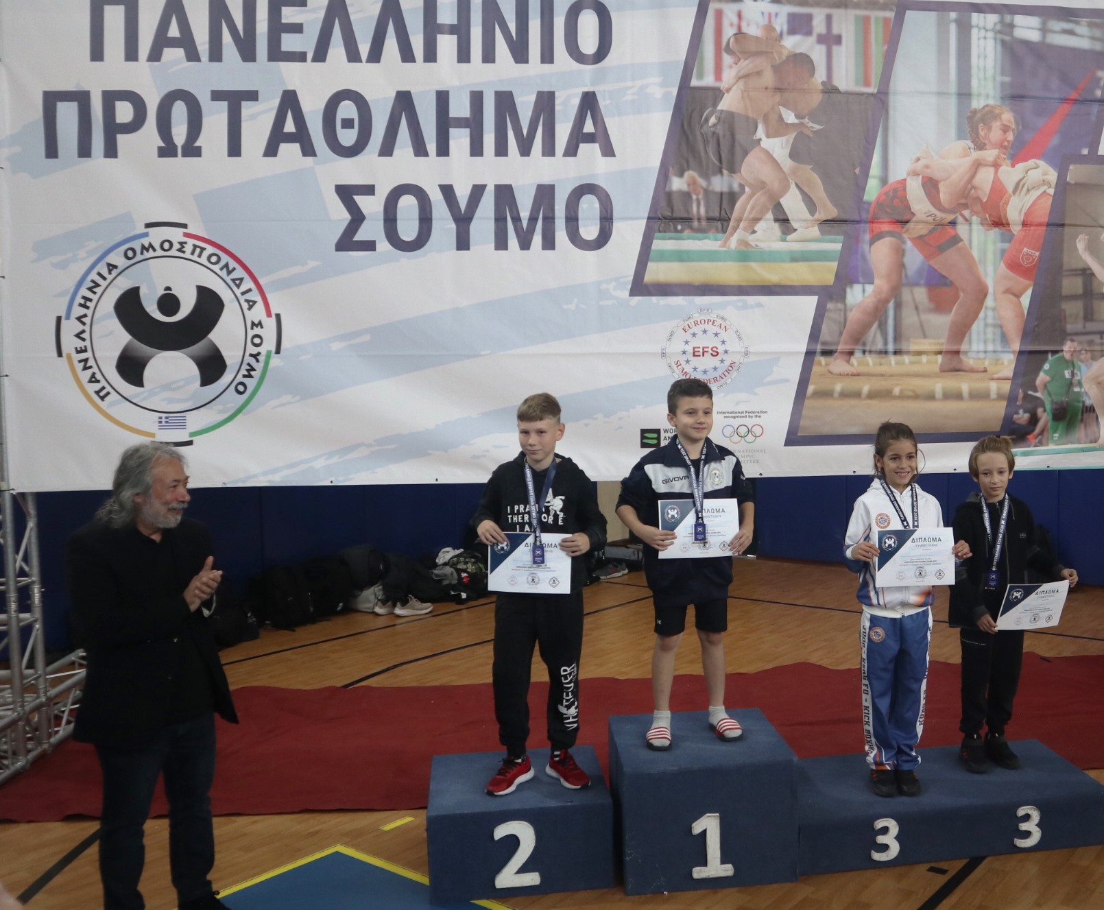 Στο Χαϊδάρι το Πανελλήνιο Πρωτάθλημα Σούμο 3 σούμο