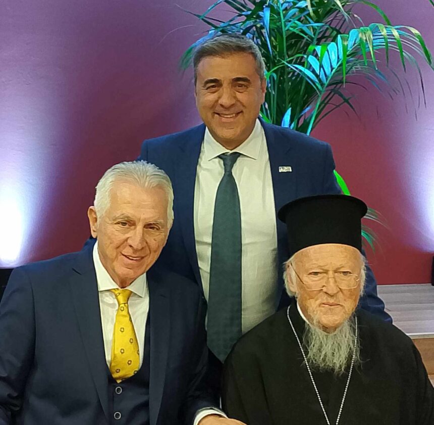 Ο Βασίλης Λώλος στις εκδηλώσεις υποδοχής του Οικουμενικού Πατριάρχη Βαρθολομαίου στο Περιστέρι 1