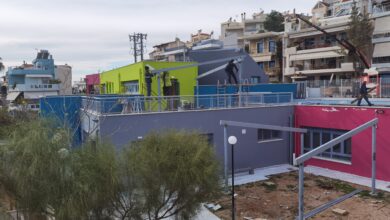 "Πυρετός" στο εργοτάξιο: Τελικές διαμορφώσεις στον εντυπωσιακό νέο Βρεφονηπιακό Σταθμό της ΔΥΠΑ στο Δάσος Χαϊδαρίου 26