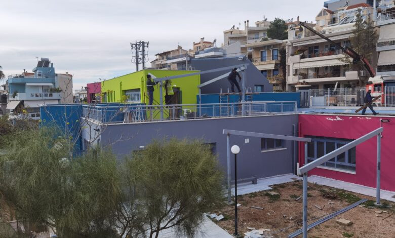 "Πυρετός" στο εργοτάξιο: Τελικές διαμορφώσεις στον εντυπωσιακό νέο Βρεφονηπιακό Σταθμό της ΔΥΠΑ στο Δάσος Χαϊδαρίου 2 "Πυρετός" στο εργοτάξιο: Τελικές διαμορφώσεις στον εντυπωσιακό νέο Βρεφονηπιακό Σταθμό της ΔΥΠΑ στο Δάσος Χαϊδαρίου 1