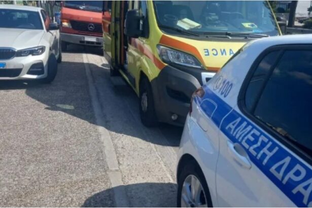 Σοβαρό τροχαίο – Νταλίκα έπεσε από τη γέφυρα της Πέτρου Ράλλη στη Θηβών 57