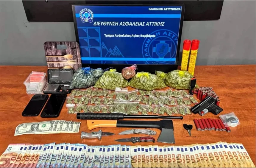 Αιγάλεω: Συνελήφθη 20χρονος αρχηγός εγκληματικής οργάνωσης ναρκεμπόρων 1