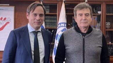 Συνάντηση Ντηνιακού - Χρυσοχοΐδη στο Υπουργείο Προστασίας του Πολίτη 1