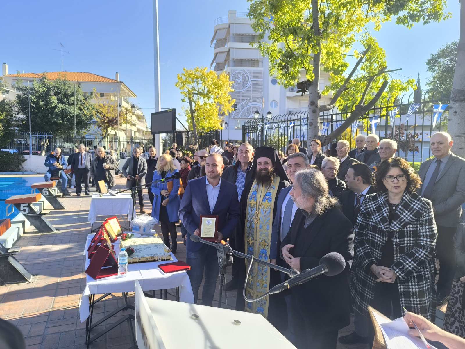 Αγιασμός στο Κολυμβητήριο και βράβευση αθλητών που διακρίθηκαν στις πισίνες 8 Αγιασμός στο Κολυμβητήριο και βράβευση αθλητών που διακρίθηκαν στις πισίνες 7