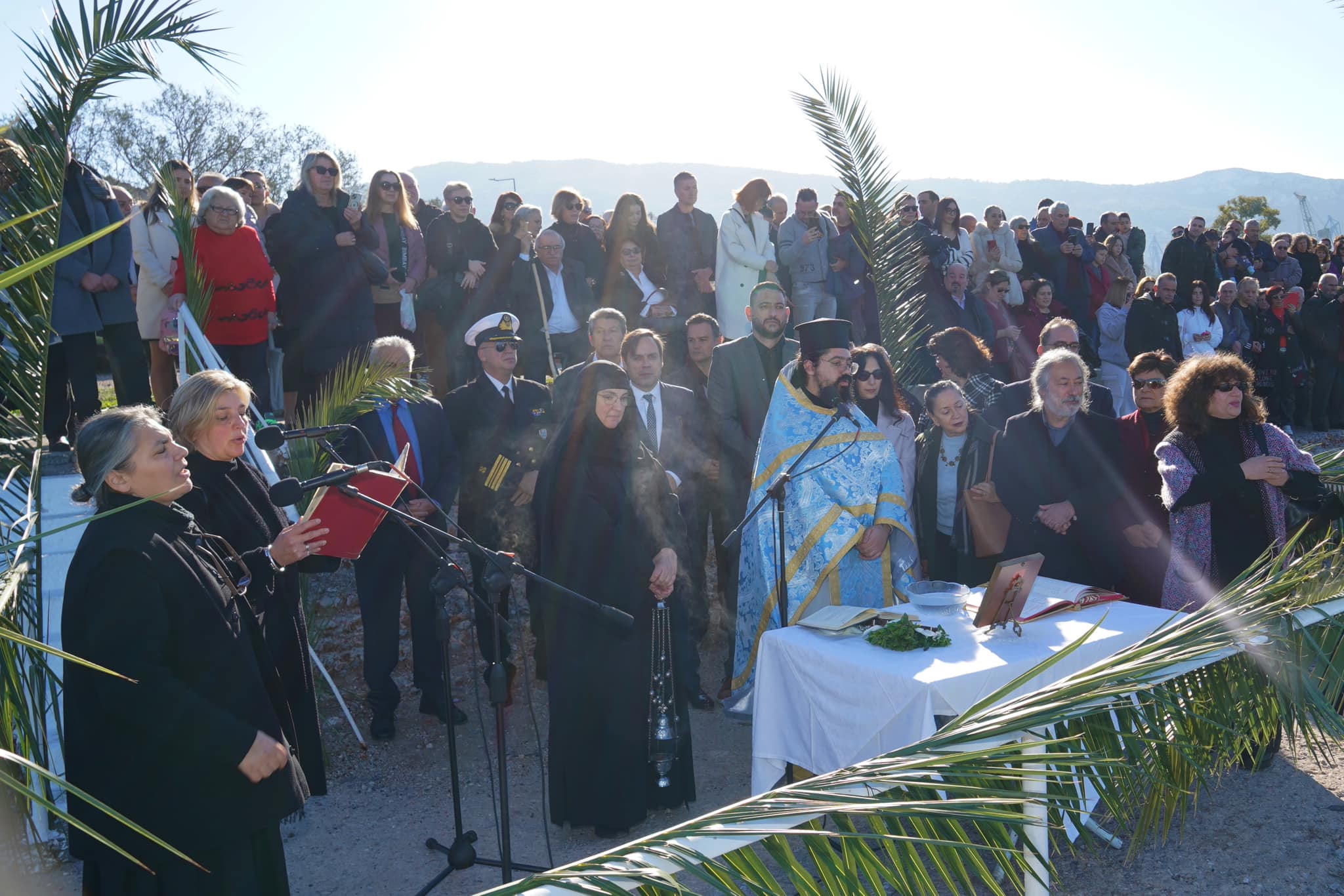 Με κατάνυξη και λαμπρότητα ο Αγιασμός των Υδάτων στο Χαϊδάρι 4 Με κατάνυξη και λαμπρότητα ο Αγιασμός των Υδάτων στο Χαϊδάρι 3