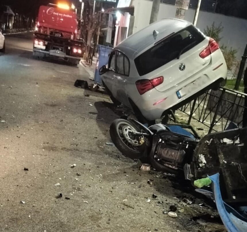 Χαϊδάρι: Απίστευτο τροχαίο στην Καραϊσκάκη τα ξημερώματα 1