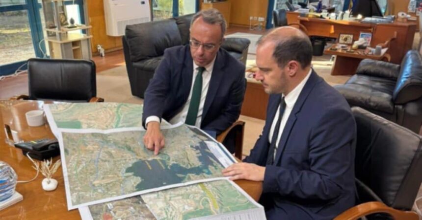 Συνάντηση Σταϊκούρα - Κώτσηρα για την υλοποίηση του Κόμβου Σκαραμαγκά 1