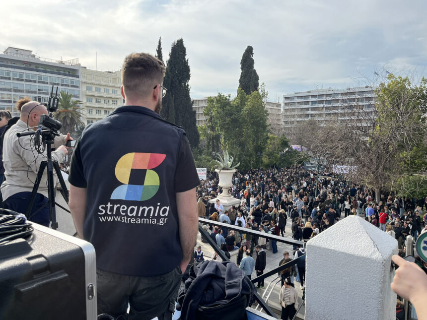 "Δεν έχω οξυγόνο": Το βίντεο της συγκέντρωσης και οι τεχνικές ιδιαιτερότητες της ζωντανής μετάδοσης 1