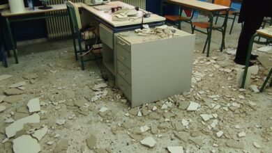 "Πτώση σοβάδων στα σχολεία του Χαϊδαρίου, χορηγίες και φοροαπαλλαγές" 41
