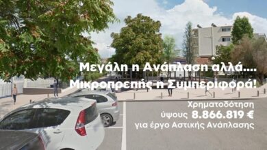 Απάντηση Β. Ντηνιακού: Το έργο των 8.800.000 ευρώ στο κεντρικό Χαϊδάρι και το "fair play" 25