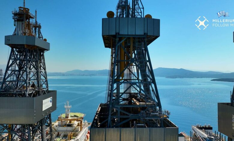 Τι γυρεύουν τα 7 γιγάντια θαλάσσια γεωτρύπανα στον Κόλπο της Ελευσίνας; 1 γεωτρύπανα