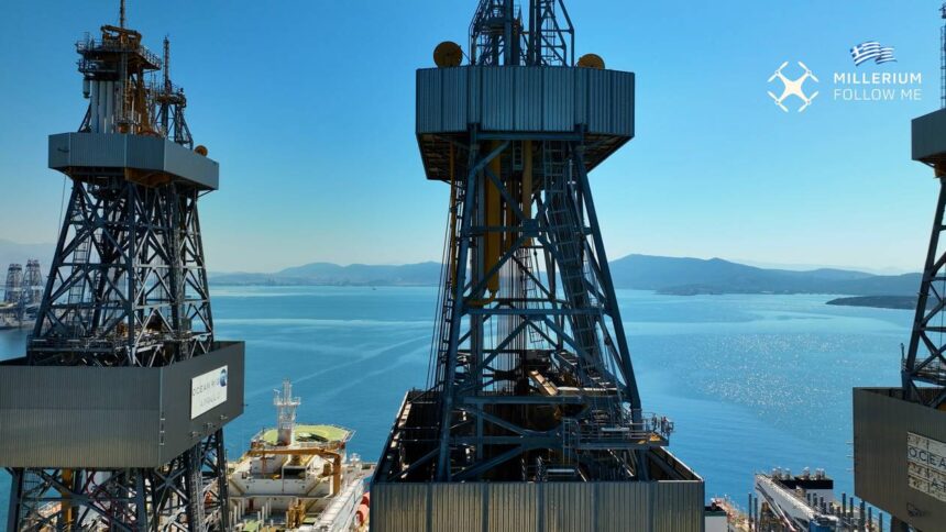 "Ώρα μηδέν" για δύο πλωτά γεωτρύπανα στον Κόλπο της Ελευσίνας 1 γεωτρύπανα