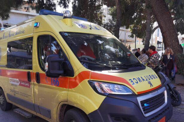 Τροχαίο στην Αγία Βαρβάρα με τραυματία 11χρονο 57