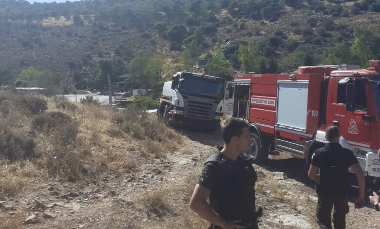 "Η υψηλή θερμοκρασία και οι άνεμοι δεν βάζουν φωτιά" 2 "Η υψηλή θερμοκρασία και οι άνεμοι δεν βάζουν φωτιά" 1