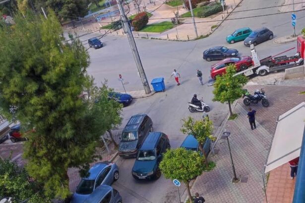 Ακόμη ένα ατύχημα στον πολυσύχναστο "δαίδαλο του Χαϊδαρίου" 47