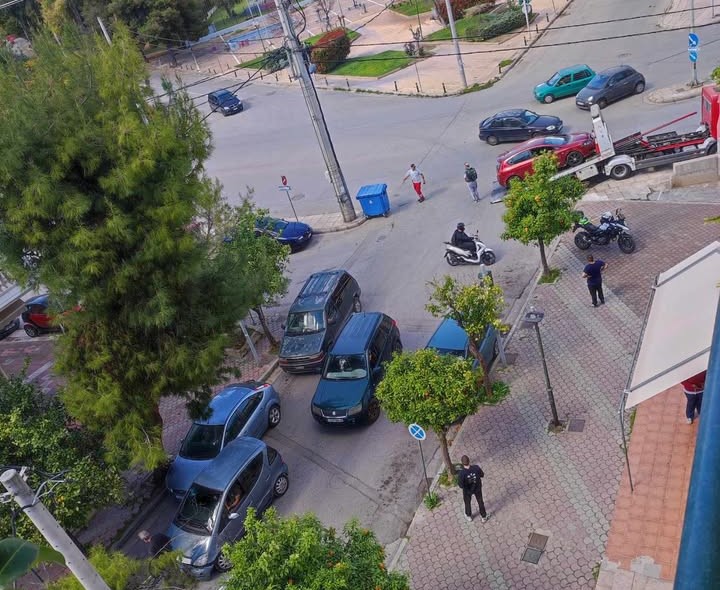 Ακόμη ένα ατύχημα στον πολυσύχναστο "δαίδαλο του Χαϊδαρίου" 1