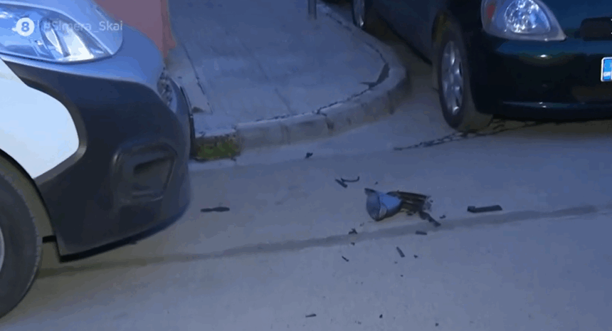 Περιστέρι οδηγός υπέστη εγκεφαλικό, τρελή πορεία του αυτοκινήτου 1