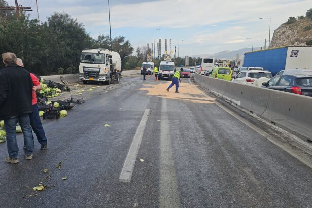 Αγώνας να δοθεί στην κυκλοφορία η άνοδος της Λεωφόρου Αθηνών 7