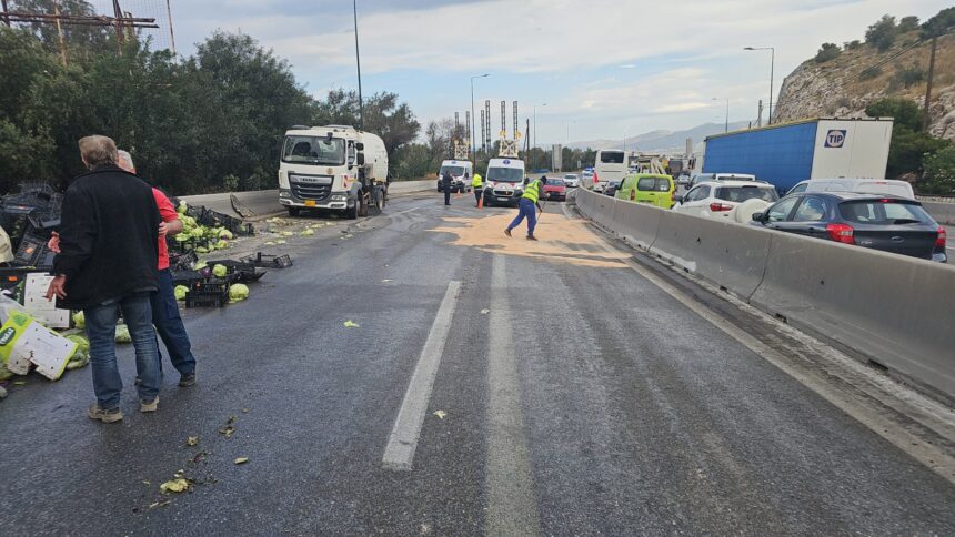 Αγώνας να δοθεί στην κυκλοφορία η άνοδος της Λεωφόρου Αθηνών 1