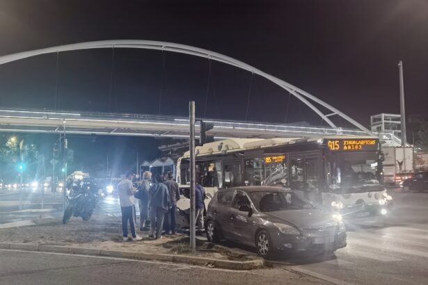 Τριπλή σύγκρουση και τραυματισμός οδηγού στο Παλατάκι 11