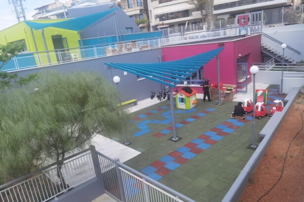 Βρεφονηπιακός της ΔΥΠΑ στο Χαϊδάρι: Τελευταίες "πινελιές" στο εντυπωσιακό κτήριο 19