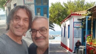 Ο Δημήτρης Αλεξανδρής οικοδεσπότης σε παραδοσιακό καφενείο στη Λέσβο! - "Ζήτημα καρδιάς", λέει στο Χαϊδάρι Σήμερα 1