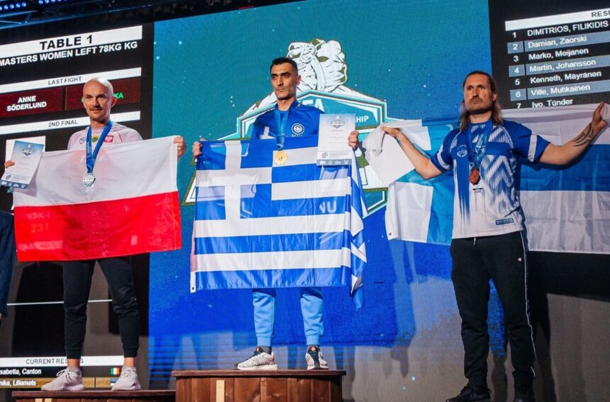 Σάρωσαν τα "αλύγιστα χέρια" του Ασπρόπυργου στο Ευρωπαϊκό Χειροπάλης της Εσθονίας 1