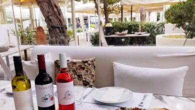 Δροσερός Κήπος όνειρο και Ποικιλία Σχάρας ή Κότσι δύο ατόμων ΜΕ μια φιάλη εκλεκτό κρασί! Που θα το απολαύσεις. Λεπτομέρειες-τιμή 5