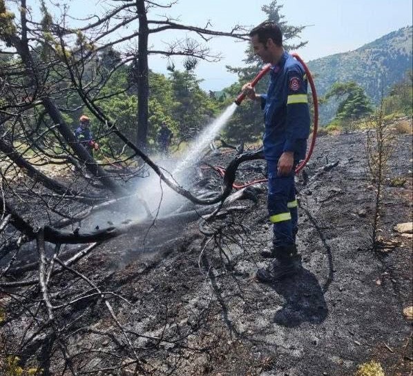 Συναγερμός για επικίνδυνη πυρκαγιά στον Κιθαιρώνα - Μηνύσεις και αγωγή από τον Δήμο 1