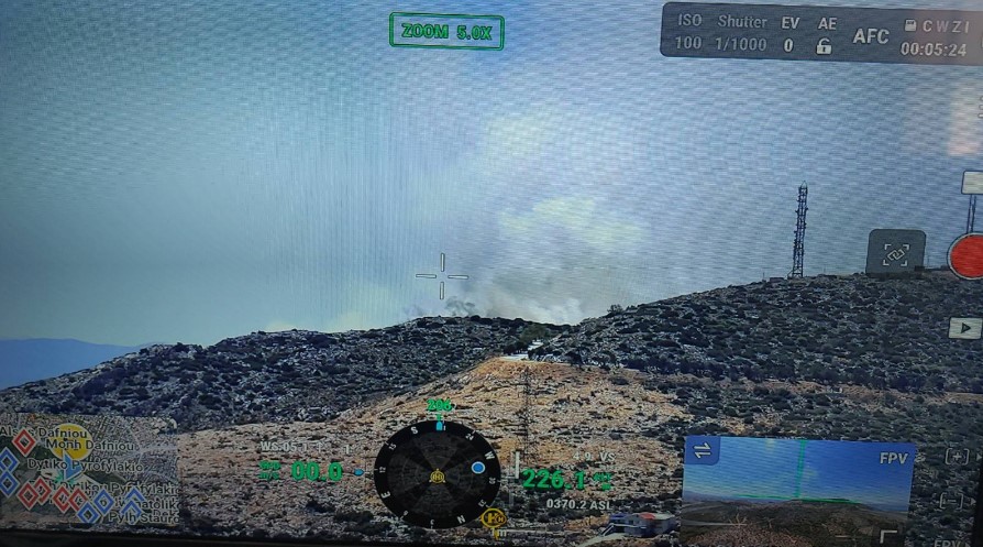 Τα drone που πετούν 24ωρο στα βουνά της Αθήνας δεν βλέπουν μόνο φωτιές - Δείτε τι "έπιασε" ένα από αυτά 5 drone