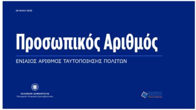 Προσωπικός Αριθμός: Επίσημα από σήμερα στη ζωή μας - Πώς τον δημιουργούμε - Ο Π.Α. μέσα από 34 ερωτοαπαντήσεις 36