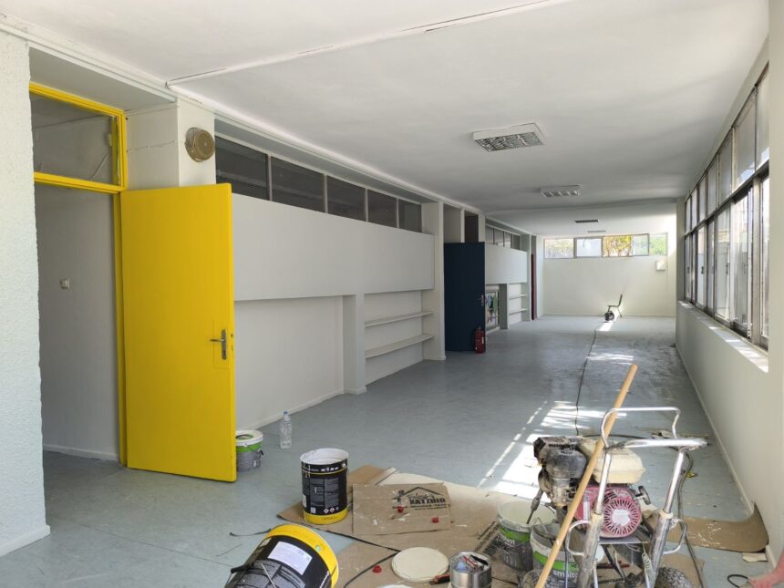 Σε εξέλιξη εργασίες στο 3ο Δημοτικό Σχολείο  1