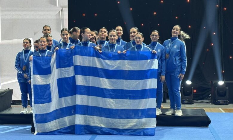 Διπλή επιτυχία για την Εθνική Ομάδα Cheerleading στο Ευρωπαϊκό Πρωτάθλημα - Μέλος της μια νεαρή Χαϊδαριώτισσα 1