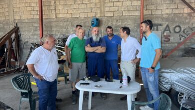 Διαπιστώσεις Ντηνιακού από επίσκεψη στο γκαράζ του Δήμου 3