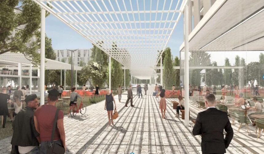 Ιερά Οδός: Ιστορική βιομηχανία μετατρέπεται σε "πράσινο συγκρότημα" με καταστήματα 1