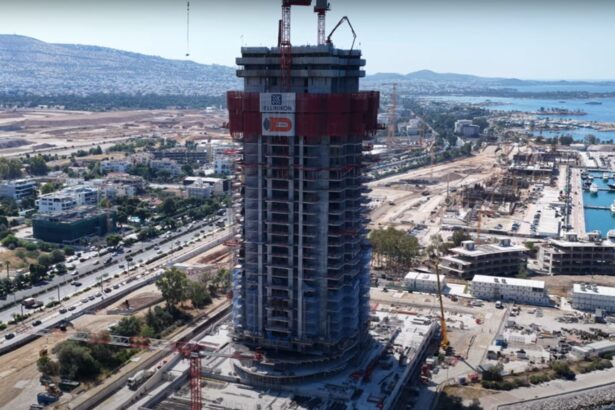 Κάθε 5 μέρες ένας όροφος - Ο "δίδυμος ουρανοξύστης" του Ελληνικού έφτασε στη μέση 39