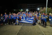 Θερμή υποδοχή στα τρομερά κορίτσια του ΑΟ Γυμναστικής Χαϊδαρίου που κατέκτησαν το χάλκινο στο Παγκόσμιο Πρωτάθλημα 75