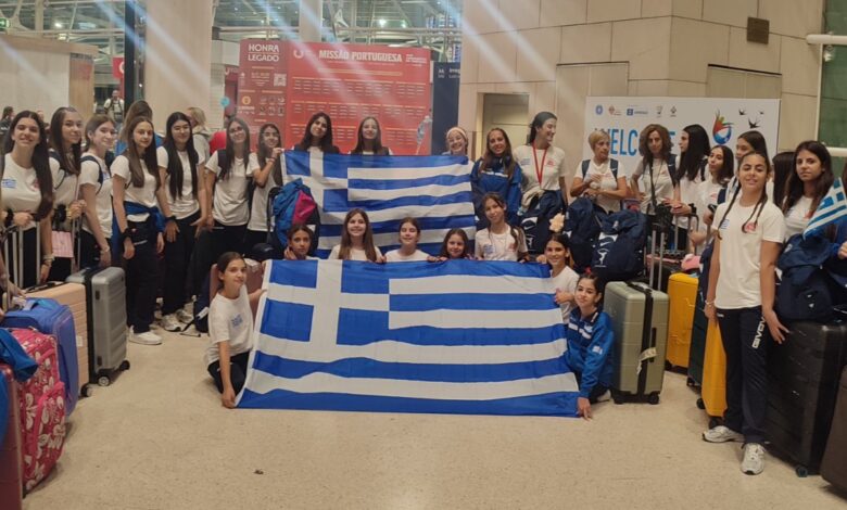 "Vamos Χαϊδάρι - Vamos Ελλάδα!" Οι χρυσές Xαϊδαριώτισσες γυμνάστριες μιλούν από τη Λισαβόνα - Βίντεο και εικόνες από την προπόνηση 2 "Vamos Χαϊδάρι - Vamos Ελλάδα!" Οι χρυσές Xαϊδαριώτισσες γυμνάστριες μιλούν από τη Λισαβόνα - Βίντεο και εικόνες από την προπόνηση 1