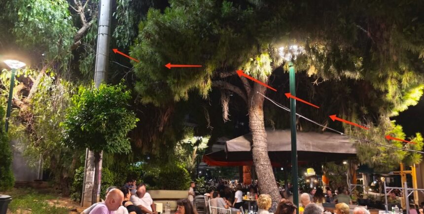 Έχετε προσέξει αυτό το καλώδιο στην Πλατεία του Δάσους; 1