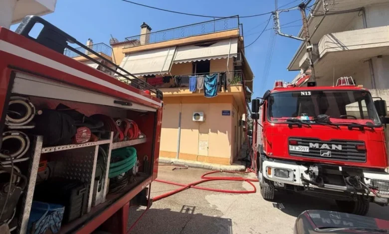 Νεκρή 65χρονη από φωτιά σε διαμέρισμα στο Αιγάλεω 2 Νεκρή 65χρονη από φωτιά σε διαμέρισμα στο Αιγάλεω 1
