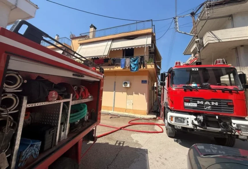 Νεκρή 65χρονη από φωτιά σε διαμέρισμα στο Αιγάλεω 1