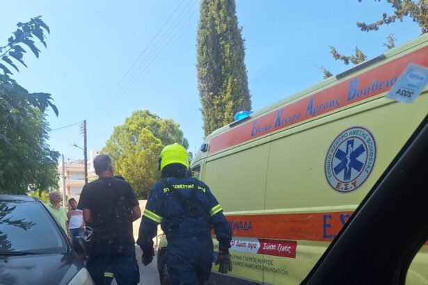 Ανατροπή οχήματος στο Δάσος, κινητοποίηση ΕΚΑΒ και Πυροσβεστικής 35