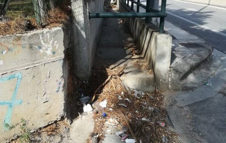 "Σκουπίδια μηνών στο Χαϊδάρι" 1