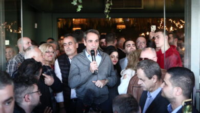Ο Κυριάκος Μητσοτάκης στο Χαϊδάρι την Τετάρτη 10/9 1
