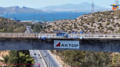 Η μεγάλη γέφυρα του ΟΣΕ και η γραμμή του τρένου, βασικός πυλώνας του θαλάσσιου εμπορίου 10