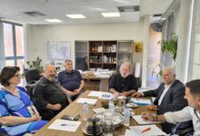 Επίσκεψη του νέου αντιπεριφερειάρχη Δυτικού Τομέα στο Δημαρχείο - Τα θέματα της πόλης που έθεσε η διοίκηση του Δήμου 74