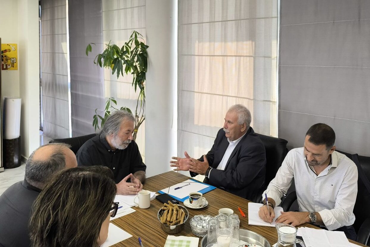 Επίσκεψη του νέου αντιπεριφερειάρχη Δυτικού Τομέα στο Δημαρχείο - Τα θέματα της πόλης που έθεσε η διοίκηση του Δήμου 3