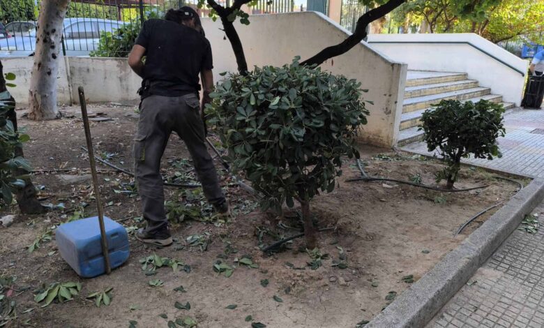 Συνεχίζονται οι εργασίες στα σχολεία του Χαϊδαρίου 2 Συνεχίζονται οι εργασίες στα σχολεία του Χαϊδαρίου 1